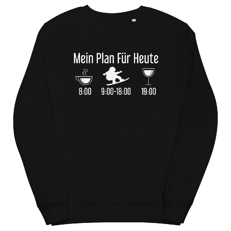Members Only vibrant athletic hoodieMein Plan Für Heute - Unisex Premium Organic Sweatshirt