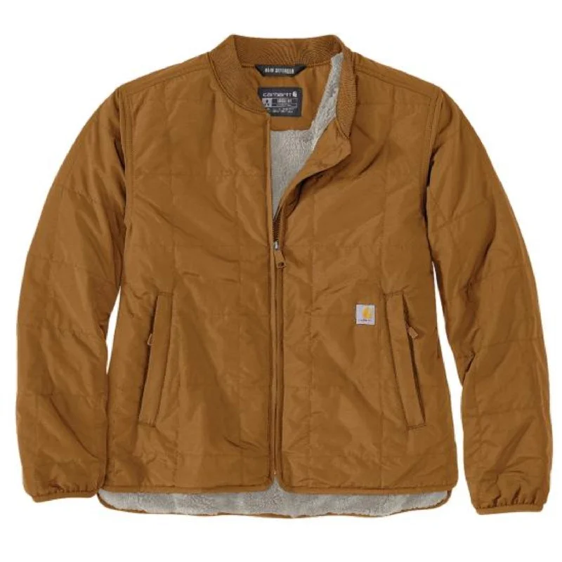 Fantastic Offers Carhartt Women's Rain Defender Loose Fit Light Weight Zip Insulated Jacket