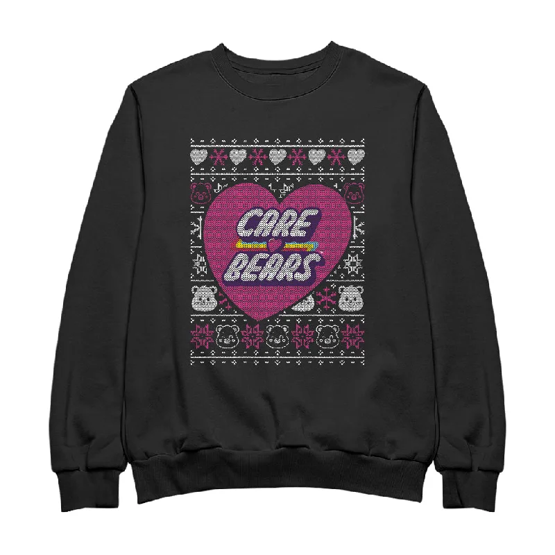 Friends and Family Sale sleek sports hoodieCare Bears UTM Christmas Cheer Bear Love Heart Women's Sweatshirt