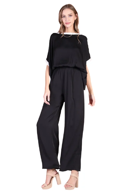 Special Price Classic Contrast Jumpsuit