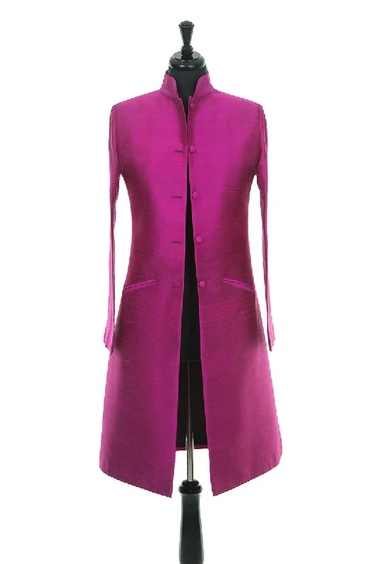 Super Deal Nehru Coat in Wild Orchid