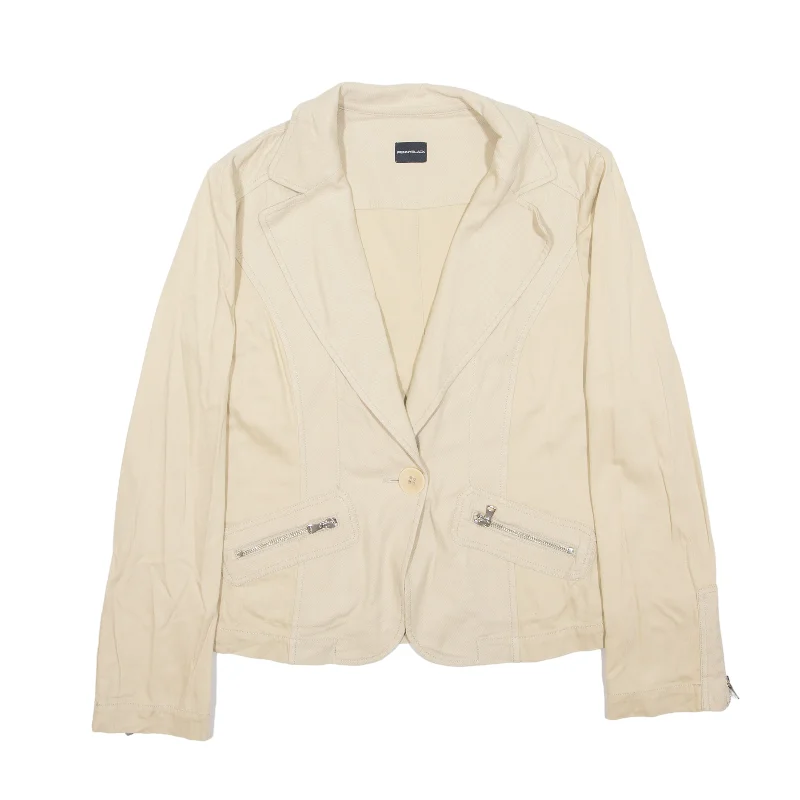Limited Availability PENNY BLACK Blazer Jacket Beige Womens M