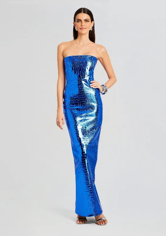 New Deals Allure Leather Dress