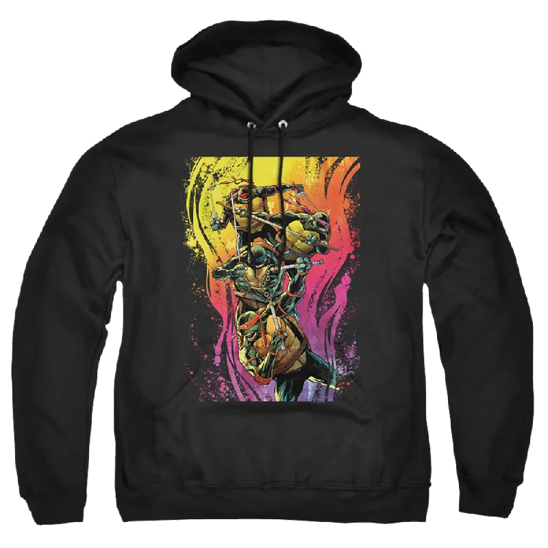 Reduced Prices cool hoodieTeenage Mutant Ninja Turtles Hot Rainbow Warriors - Pullover Hoodie
