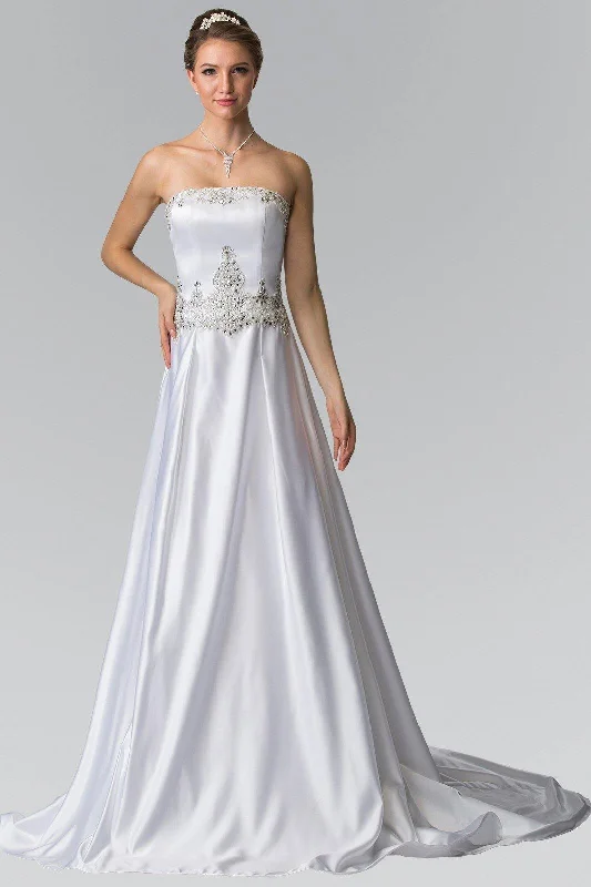 TIME-Limited Offer Long A-Line Wedding Dress
