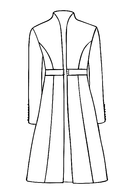 Act Now Avani Coat in Moon