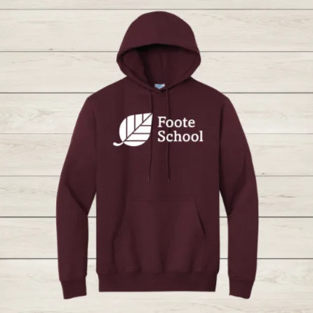 Bonus Savings modern athletic hoodieThe Foote Adult Pullover Hood