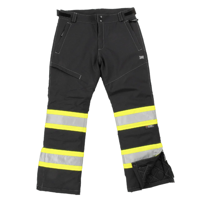 Online Specials Tough Duck Women's Insulated Flex Class E Hi-Vis Waterproof Safety Pant