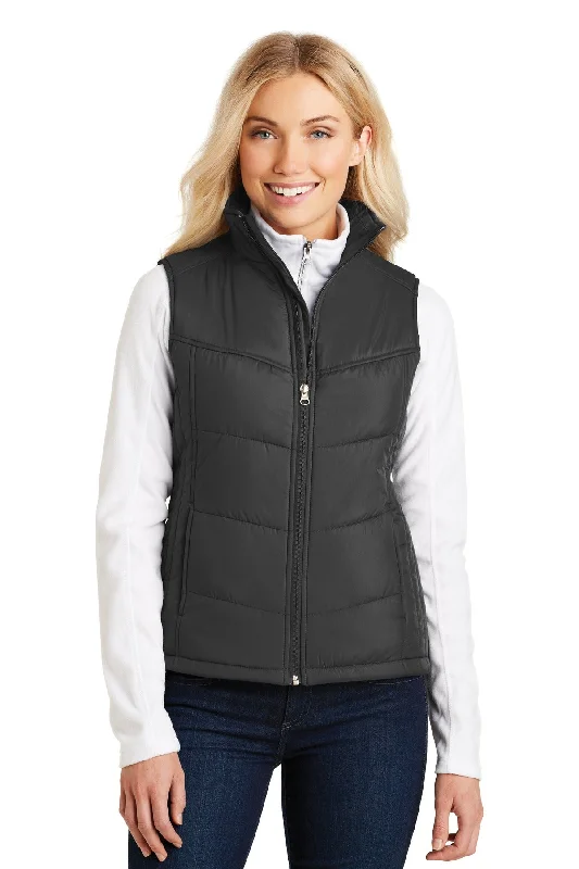 Price Blitz comfy workout sweatshirtPort Authority® Ladies Puffy Vest. L709