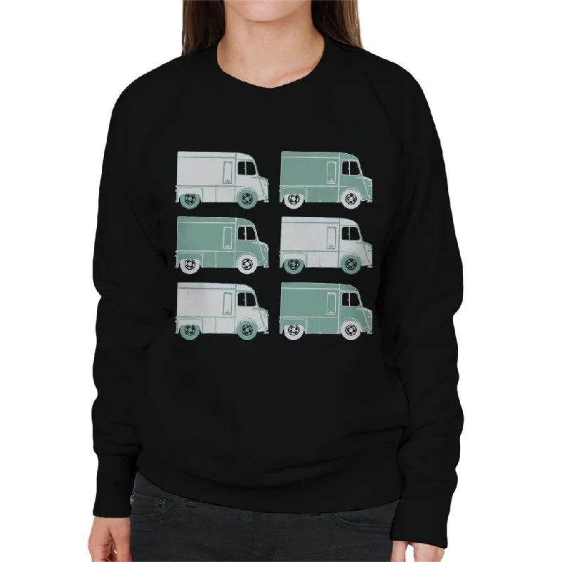Markdown Madness casual workout hoodieCitroën Retro Type H Van Art Women's Sweatshirt
