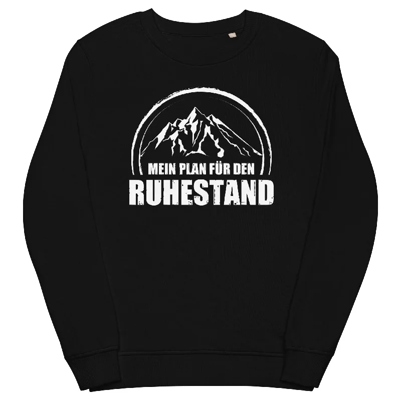 Buy More, Save More luxe gym hoodieMein Plan Fur Den Ruhestand - Unisex Premium Organic Sweatshirt
