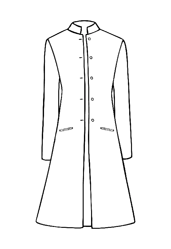 Reduced Prices Nehru Coat in Apricot Moon