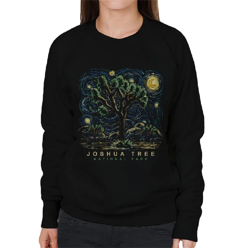 Price Rollback fashionable workout wearUS National Parks Joshua Tree Oil On Canvas Style Women's Sweatshirt Price Rollback fashionable workout wearUS National Parks Joshua Tree Oil On Canvas Style Women's Sweatshirt